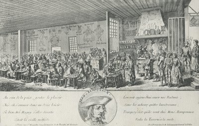 La Taberna de Jean Ramponneau de French School